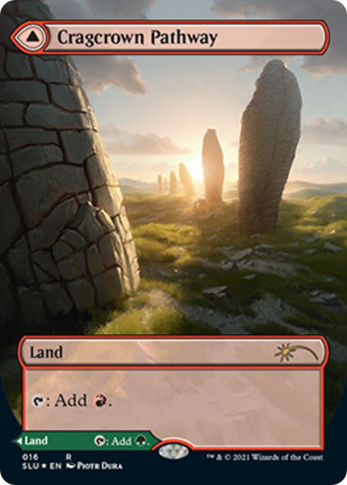 Cragcrown Pathway Borderless (Secret Lair Series)  - Foil | Good Games North