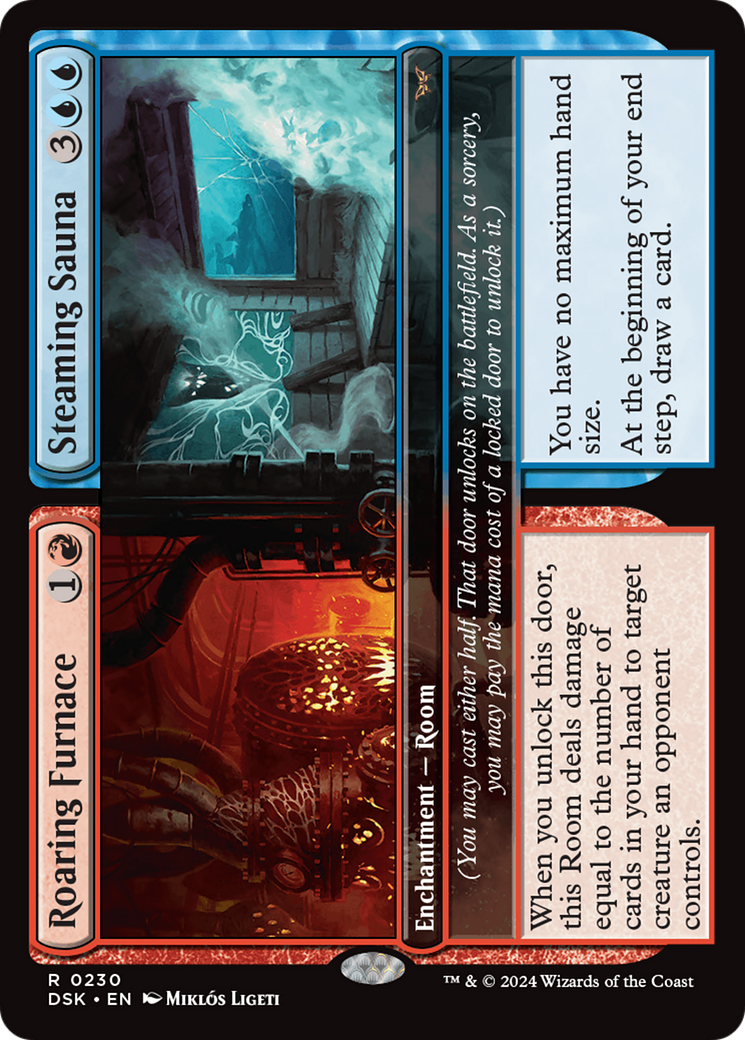 Roaring Furnace // Steaming Sauna [Duskmourn: House of Horror] | Good Games North