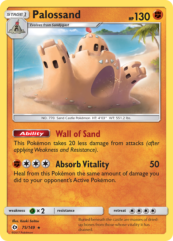 Palossand (75/149) [Sun & Moon: Base Set] | Good Games North