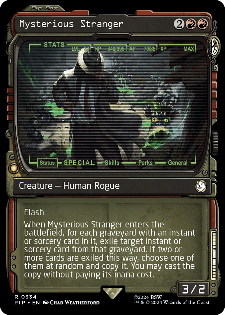 Mysterious Stranger (Showcase) [Fallout] | Good Games North