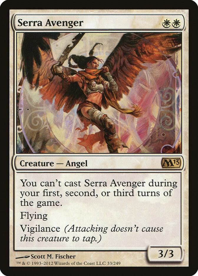 Serra Avenger (Magic 2013 (M13))  - Foil | Good Games North