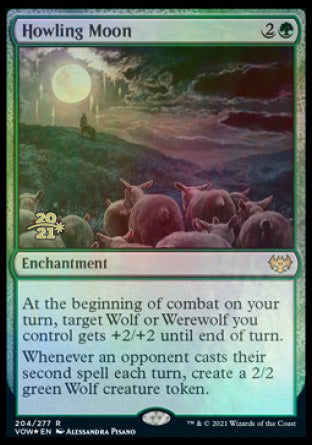 Howling Moon [Innistrad: Crimson Vow Prerelease Promos] | Good Games North
