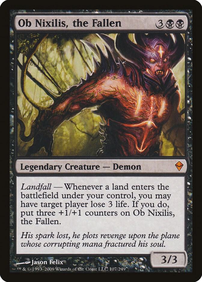Ob Nixilis, the Fallen 107/249 (Zendikar)  | Good Games North