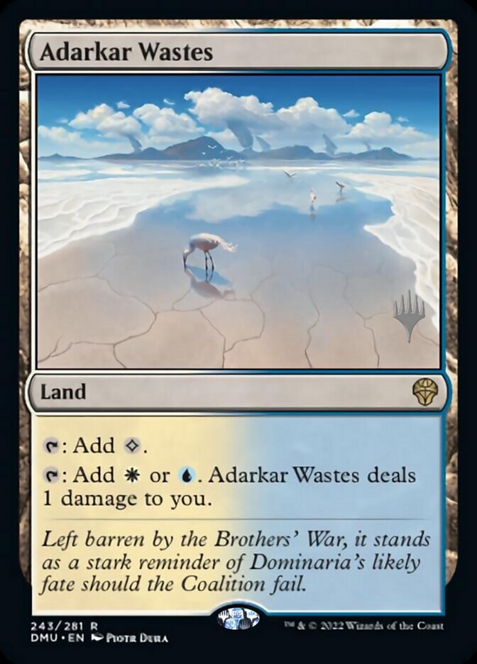 Adarkar Wastes (Promo Pack) [Dominaria United Promos] | Good Games North