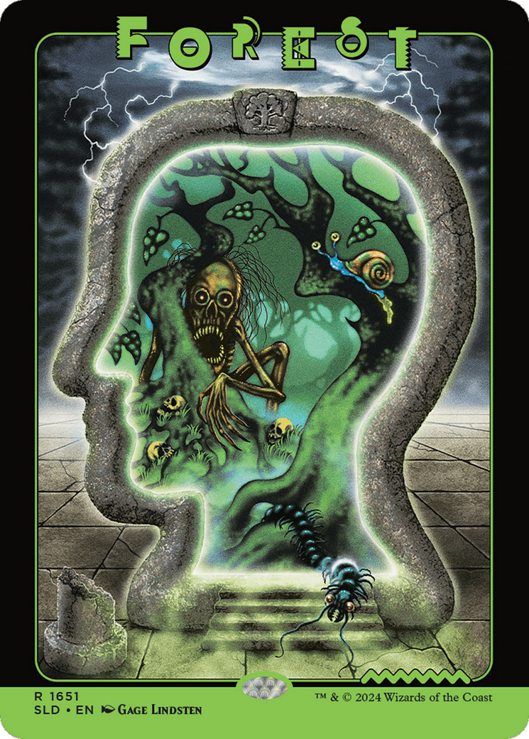 Forest (1651) (Rainbow Foil) [Secret Lair Drop Series] | Good Games North