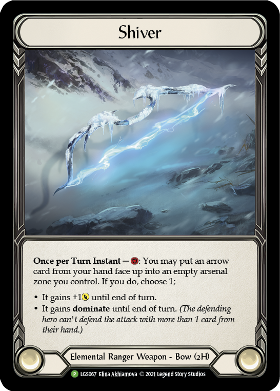Shiver [LGS067] (Promo)  Cold Foil | Good Games North