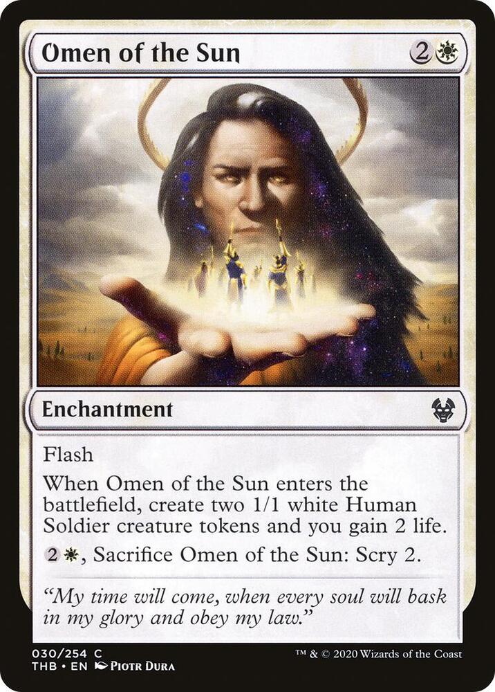 Omen of the Sun (Theros Beyond Death)  | Good Games North