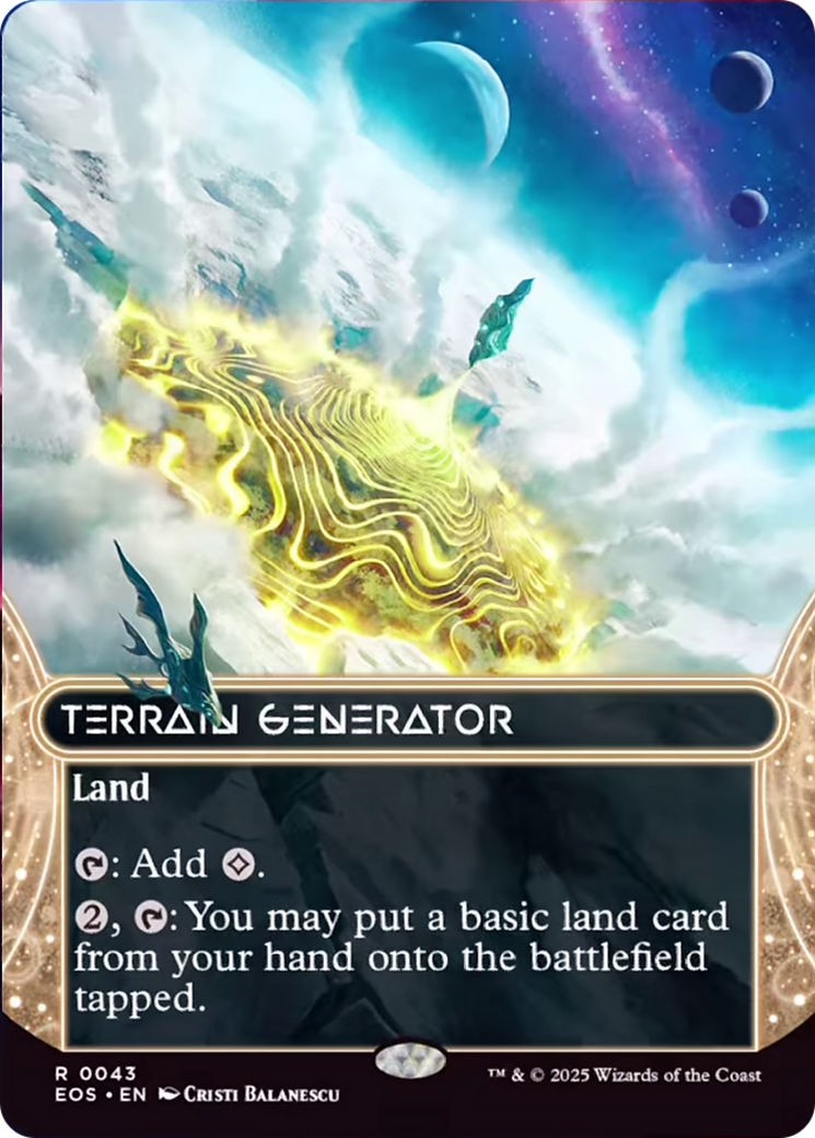 Terrain Generator (0043) (Borderless) [Edge of Eternities: Stellar Sights] | Good Games North