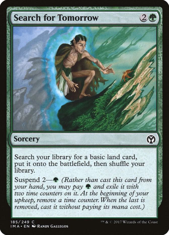 Search for Tomorrow 185/249 (Iconic Masters)  - Foil | Good Games North