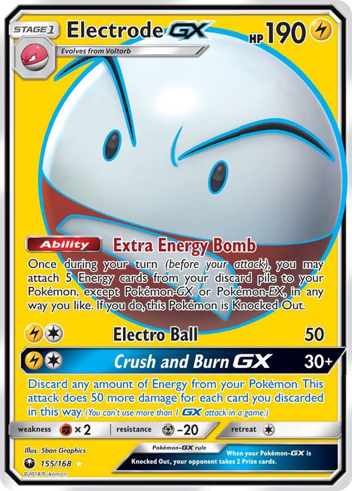 Electrode GX 155/168 (SM - Celestial Storm)  - Holofoil | Good Games North