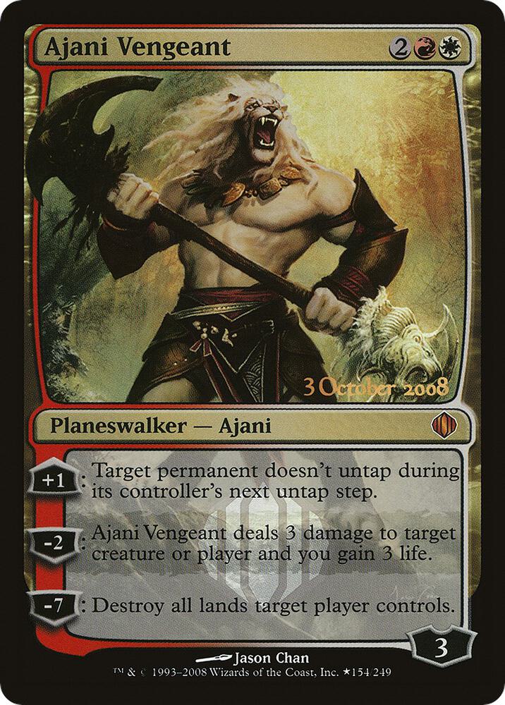 Ajani Vengeant (Launch Party & Release Event Promos)  - Foil | Good Games North