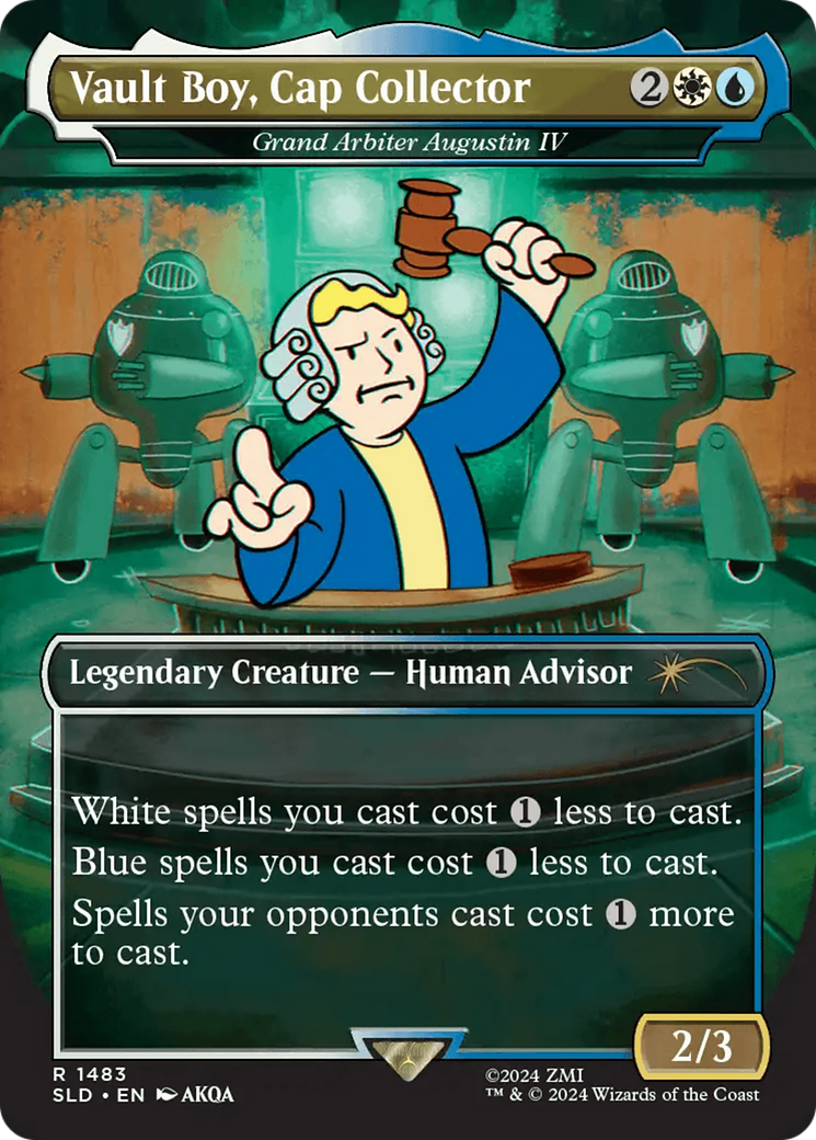 Vault Boy, Cap Collector - Grand Arbiter Augustin IV [Secret Lair Drop Series] | Good Games North