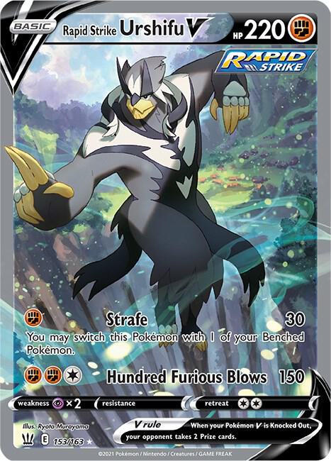 Rapid Strike Urshifu V 153/163 (SWSH05: Battle Styles)  - Holofoil | Good Games North