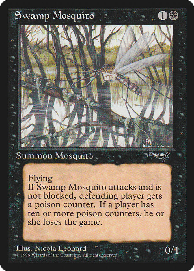 Swamp Mosquito (Facing Side) [Alliances] | Good Games North