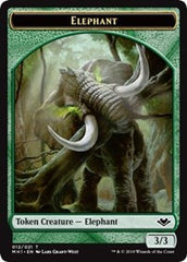 Elephant (012) // Spirit (016) Double-Sided Token [Modern Horizons Tokens] | Good Games North