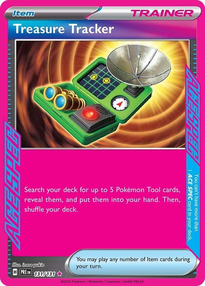 Treasure Tracker (131/131) [Scarlet & Violet: Prismatic Evolutions] | Good Games North