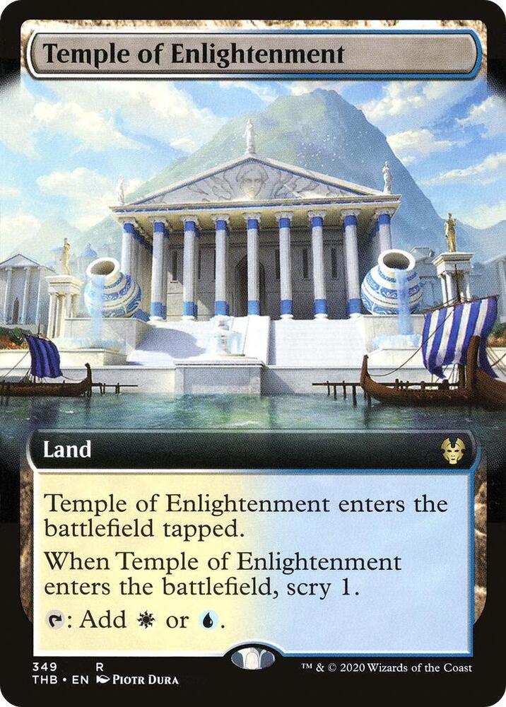 Temple of Enlightenment Extended Art 349 (Theros Beyond Death)  | Good Games North