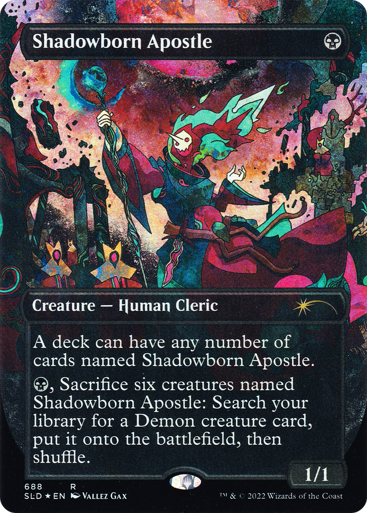 Shadowborn Apostle (688) (Borderless) [Secret Lair Drop Promos] | Good Games North