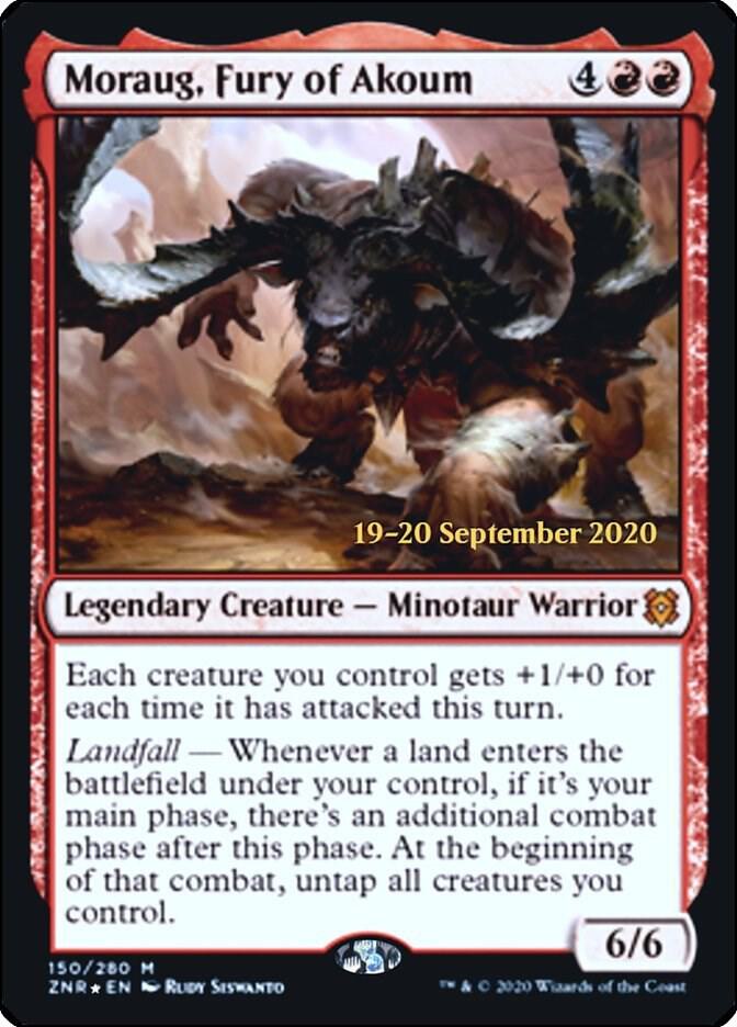 Moraug Fury of Akoum (Prerelease Cards)  - Foil | Good Games North