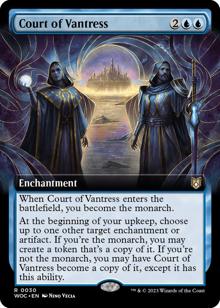 Court of Vantress Extended Art (Commander: Wilds of Eldraine)  | Good Games North