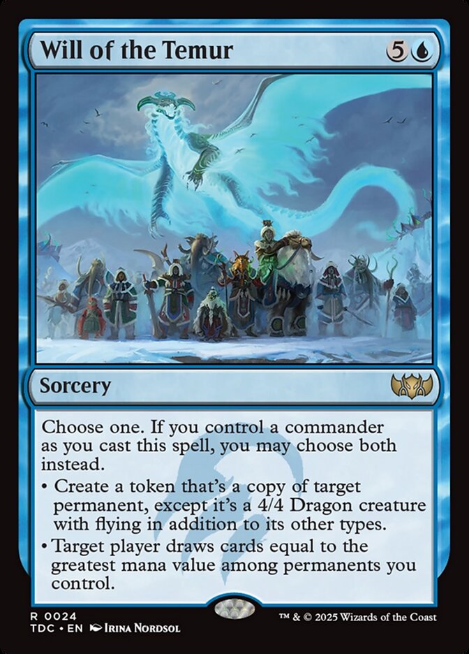 Will of the Temur 24 (Commander: Tarkir: Dragonstorm)  | Good Games North