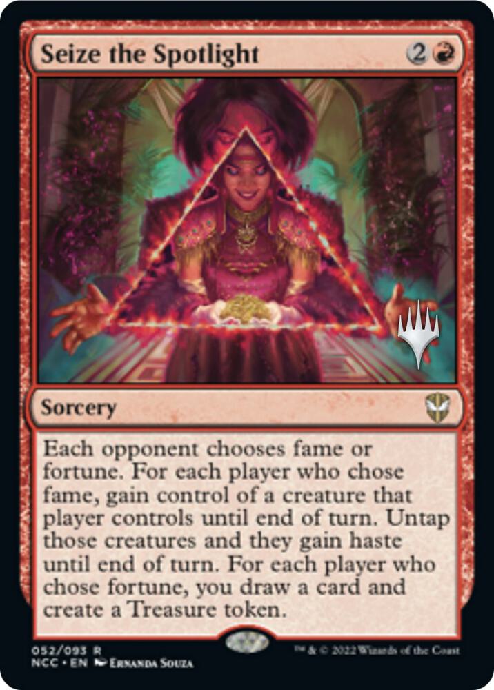 Seize the Spotlight (Promo Pack: Streets of New Capenna)  - Foil | Good Games North