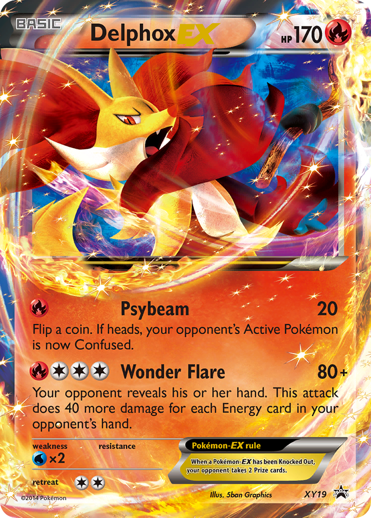 Delphox EX (XY19) [XY: Black Star Promos] | Good Games North