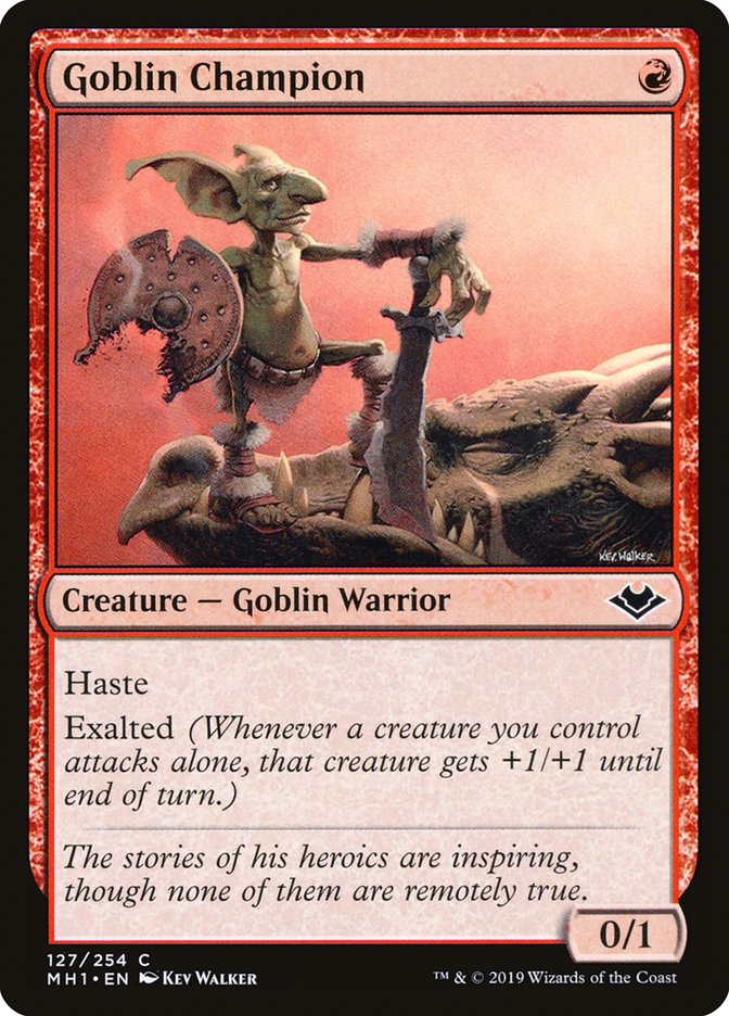 Goblin Champion [Modern Horizons] | Good Games North