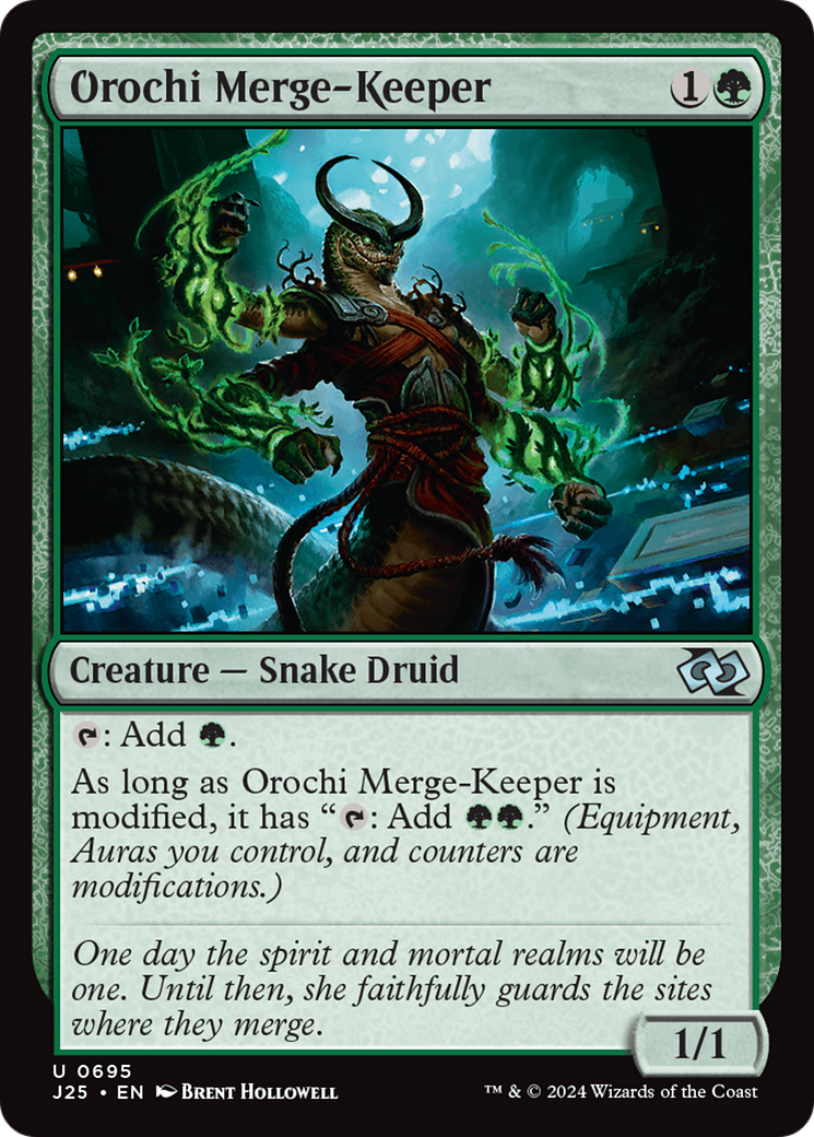 Orochi Merge-Keeper [Foundations Jumpstart] | Good Games North