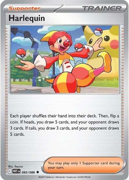 Harlequin 083/086 (SV: White Flare)  | Good Games North