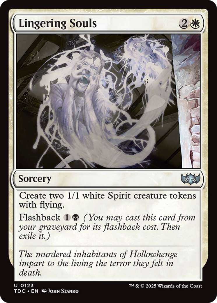 Lingering Souls [Tarkir: Dragonstorm Commander] | Good Games North