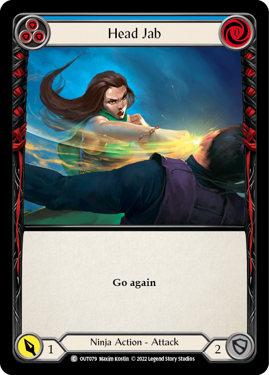 Head Jab (Blue) [OUT079] (Outsiders) | Good Games North