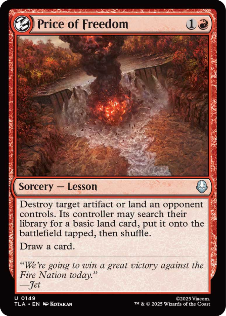 Price of Freedom [Avatar: The Last Airbender] | Good Games North