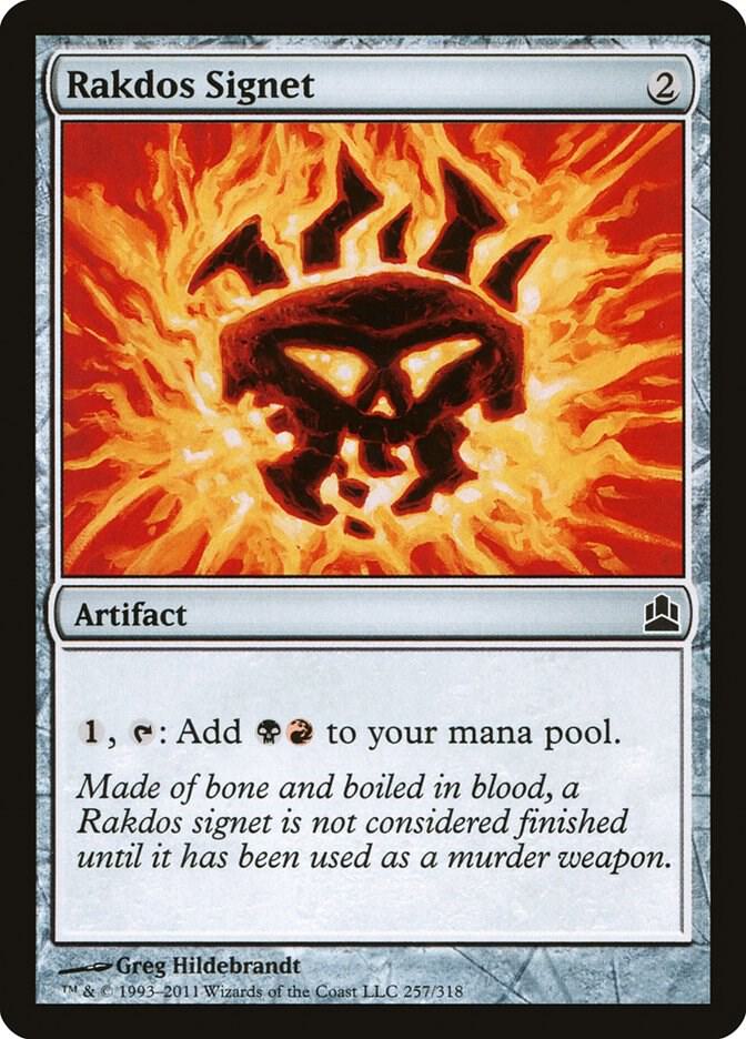 Rakdos Signet 257/318 (Commander)  | Good Games North