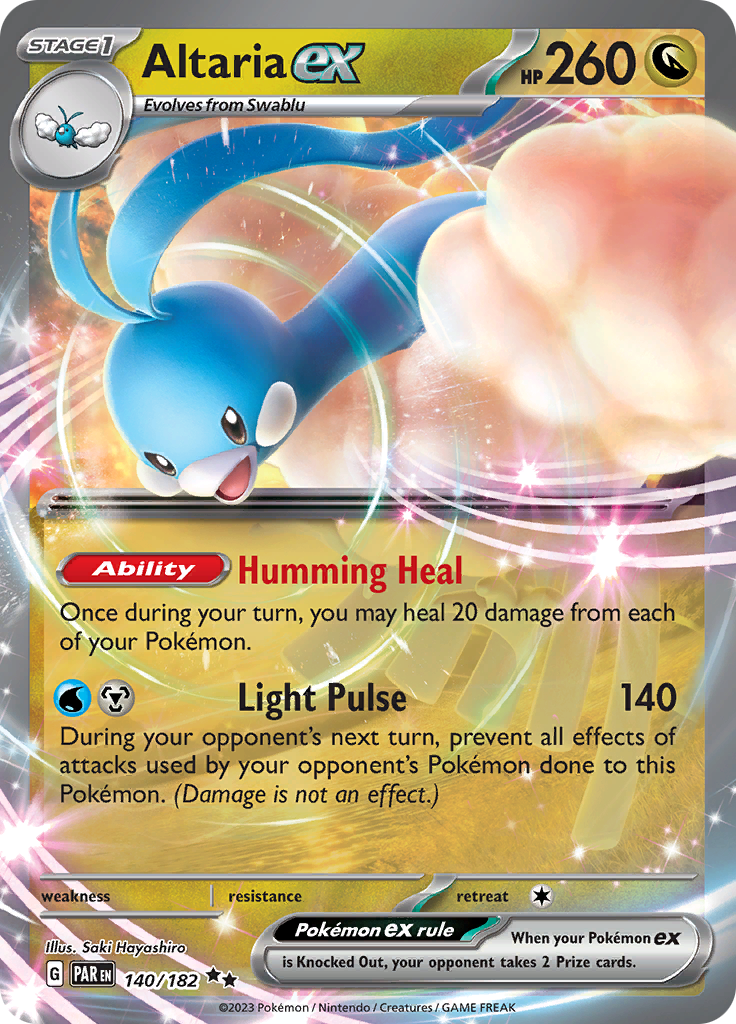 Altaria ex (140/182) [Scarlet & Violet: Paradox Rift] | Good Games North