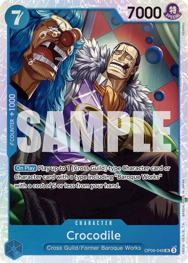 Crocodile OP09-046 (Emperors in the New World)  - Foil | Good Games North