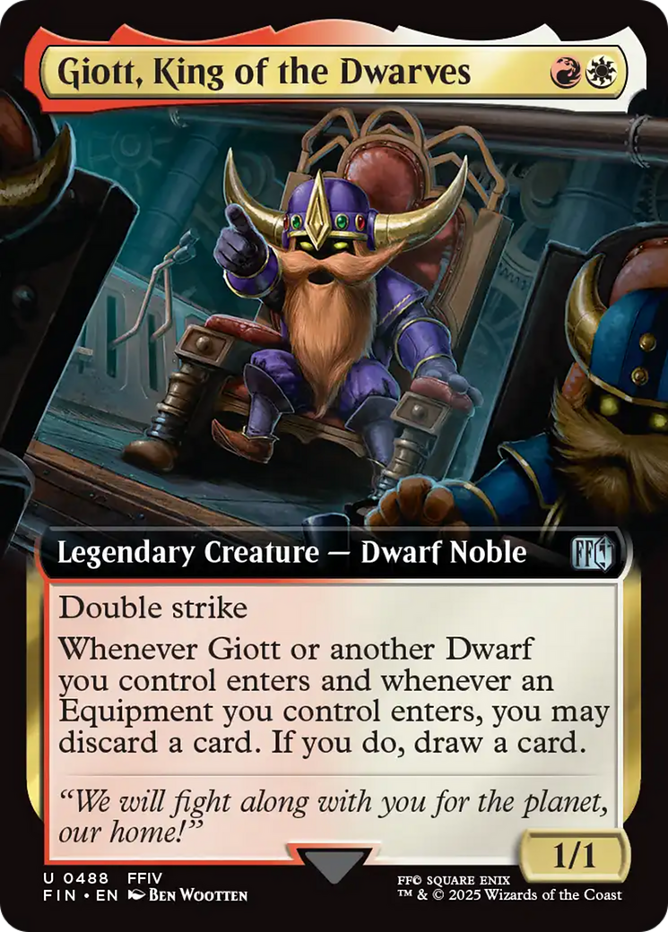 Giott, King of the Dwarves (Extended Art) [FINAL FANTASY] | Good Games North