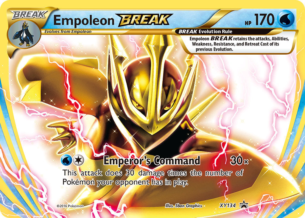 Empoleon BREAK (XY134) [XY: Black Star Promos] | Good Games North
