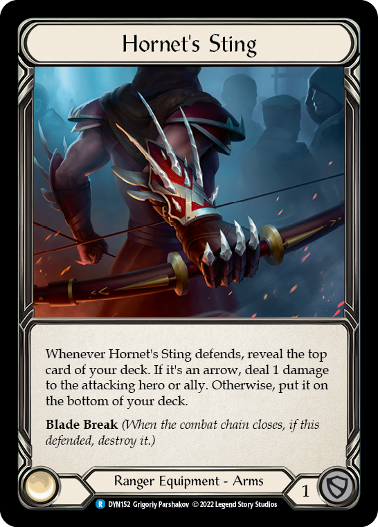 Hornet's Sting [DYN152] (Dynasty)  Cold Foil | Good Games North