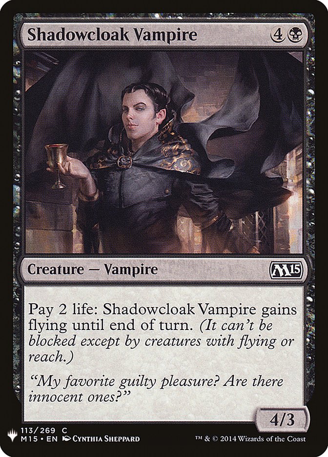 Shadowcloak Vampire [Mystery Booster] | Good Games North