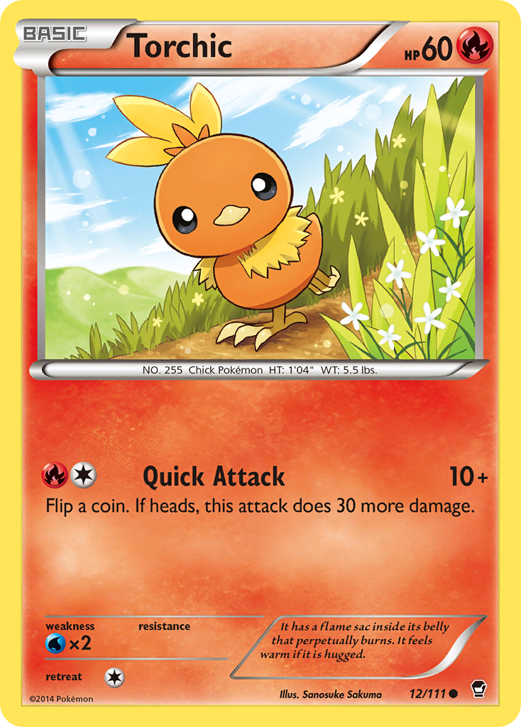 Torchic (12/111) [XY: Furious Fists] | Good Games North