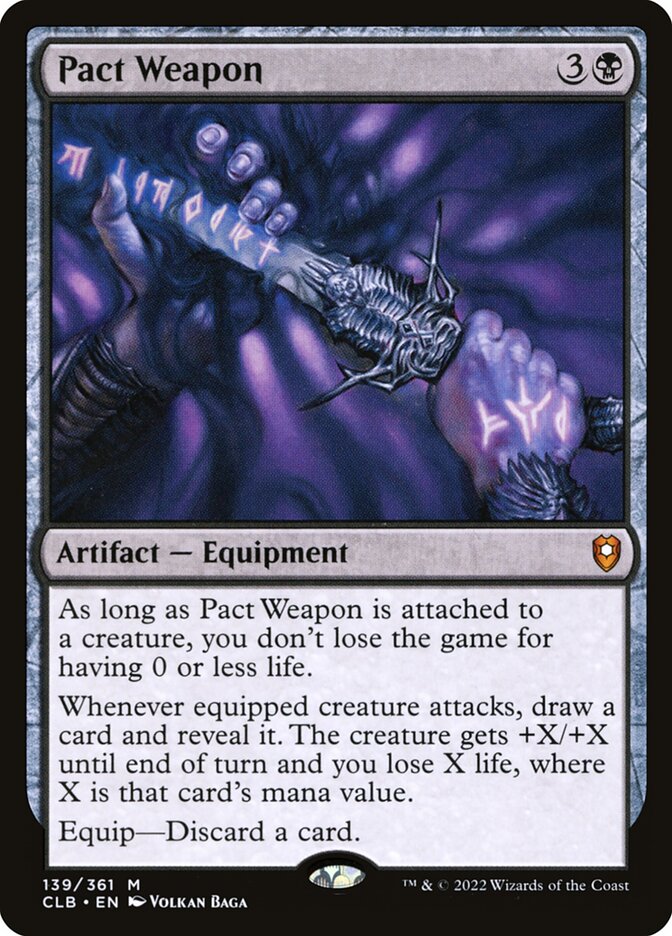 Pact Weapon (Commander Legends: Battle for Baldur's Gate)  | Good Games North