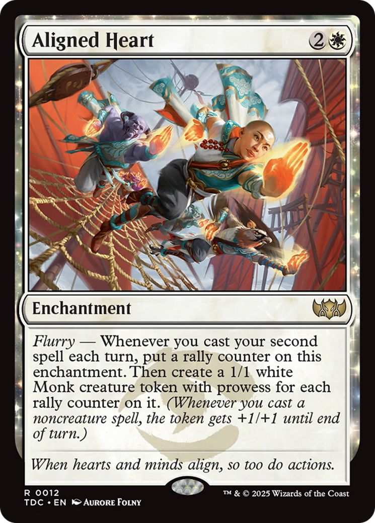 Aligned Heart [Tarkir: Dragonstorm Commander] | Good Games North
