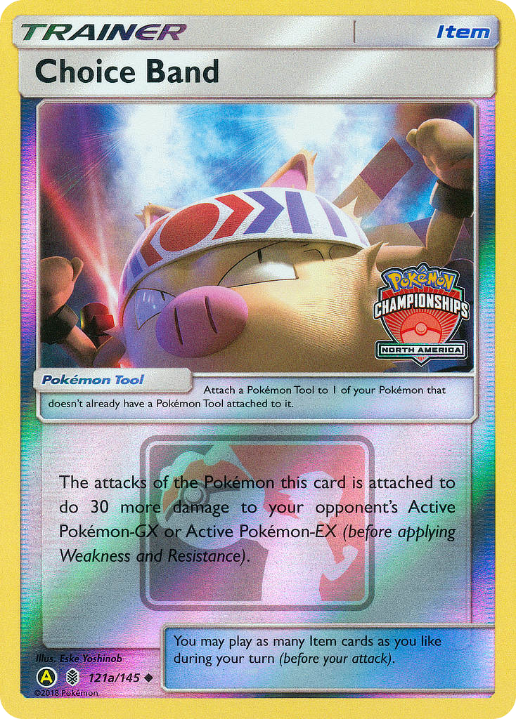 Choice Band (121a/145) (North America Championships) [Sun & Moon: Guardians Rising] | Good Games North