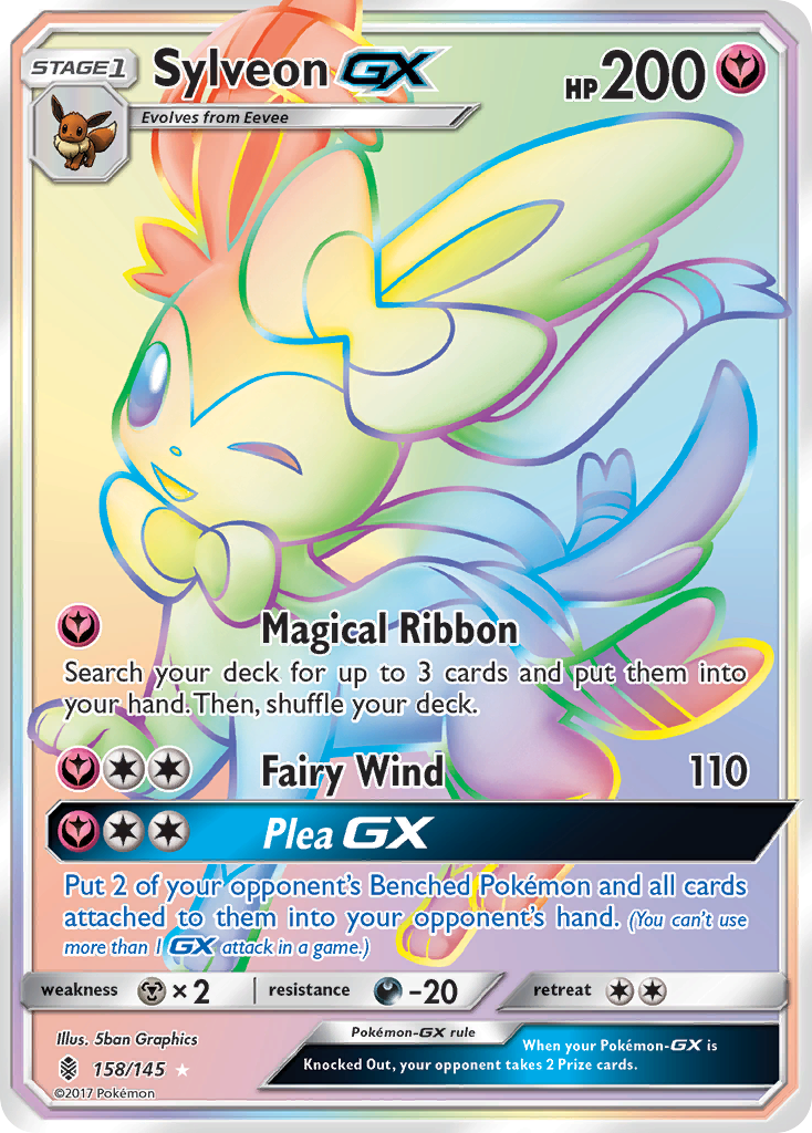 Sylveon GX (158/145) [Sun & Moon: Guardians Rising] | Good Games North