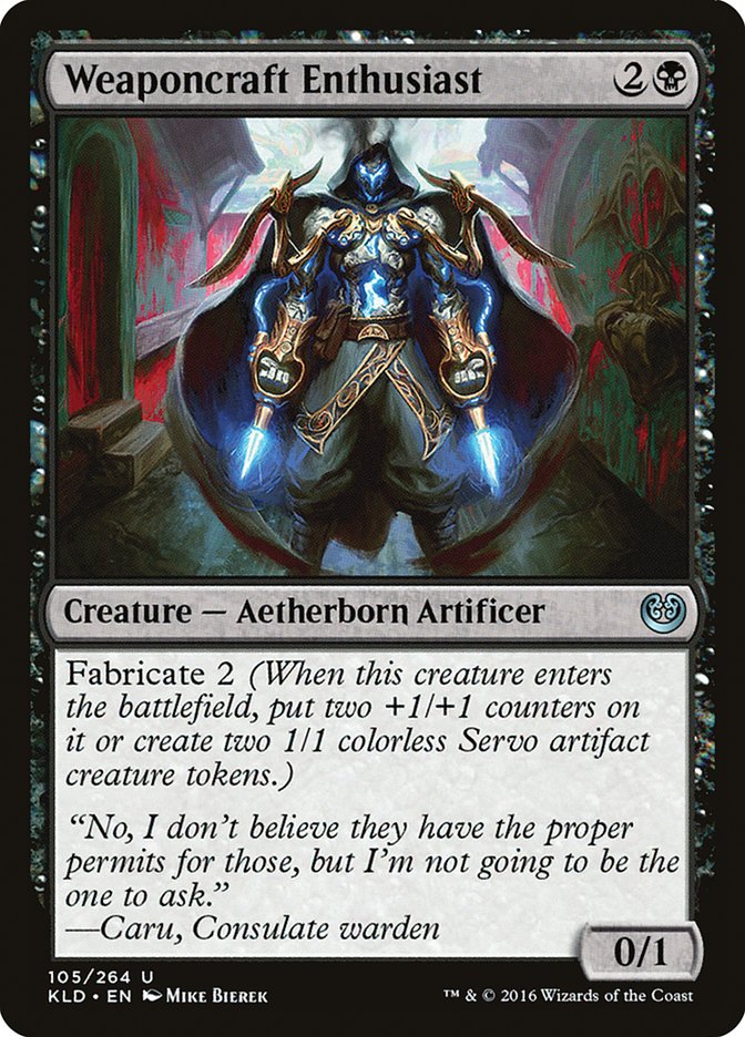 Weaponcraft Enthusiast [Kaladesh] | Good Games North