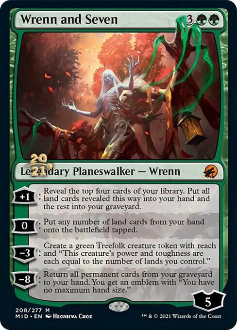 Wrenn and Seven (Prerelease Cards)  - Foil | Good Games North