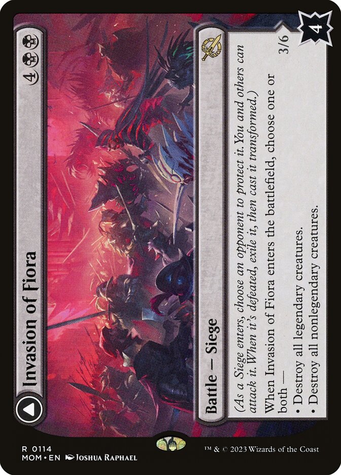 Invasion of Fiora // Marchesa, Resolute Monarch (March of the Machine)  | Good Games North