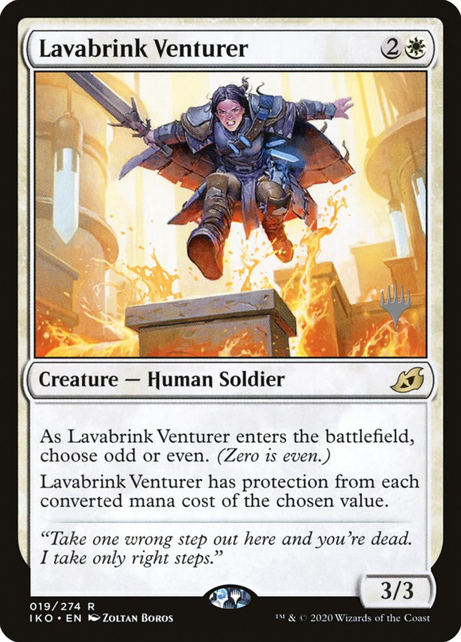 Lavabrink Venturer (Promo Pack) [Ikoria: Lair of Behemoths Promos] | Good Games North