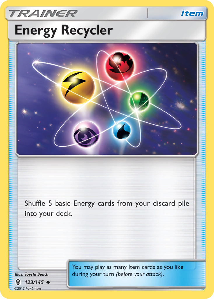 Energy Recycler (123/145) [Sun & Moon: Guardians Rising] | Good Games North